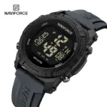 Naviforce 7104 Sports Watch Men–Gray - Image 2