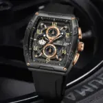 Naviforce 8052 Watch For Men-Black Rose