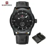 Naviforce 9229 Watch For Men-Black Gray