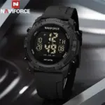 Naviforce 7104 Sports Watch Men – Black