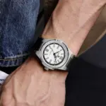Naviforce 9233 Watch For Men-Black White - Image 2