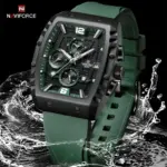 Naviforce 8025 Watch For Men - Green