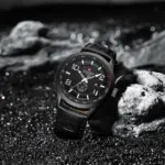Naviforce 9229 Watch For Men-Black White - Image 2