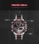 Naviforce 9171 Watch For Men- Chocolate - Image 3