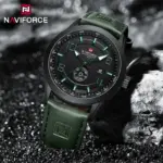 Naviforce 9229 Watch For Men-Green - Image 2