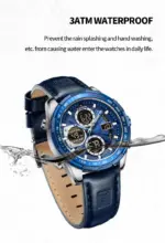 Naviforce 9197 L Watch For Watch– Silver Blue - Image 2