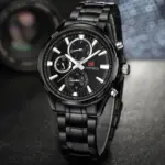 Naviforce 9089 Watch For Men - Black
