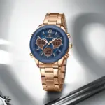 Naviforce 5045 Watch For Women – Rose Gold and Blue - Image 2