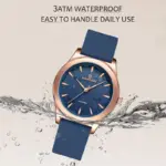 Naviforce 5051 Watch For Women- Blue - Image 3