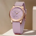 Naviforce 5051 Watch For Women - Gold Purple