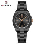 Naviforce 5062 watch for women-Black
