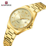 Naviforce 5073 watch for women-Gold - Image 2