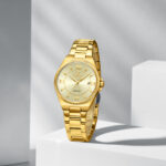 Naviforce 5073 watch for women-Gold - Image 3
