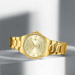 Naviforce 5073 watch for women-Gold - Image 5