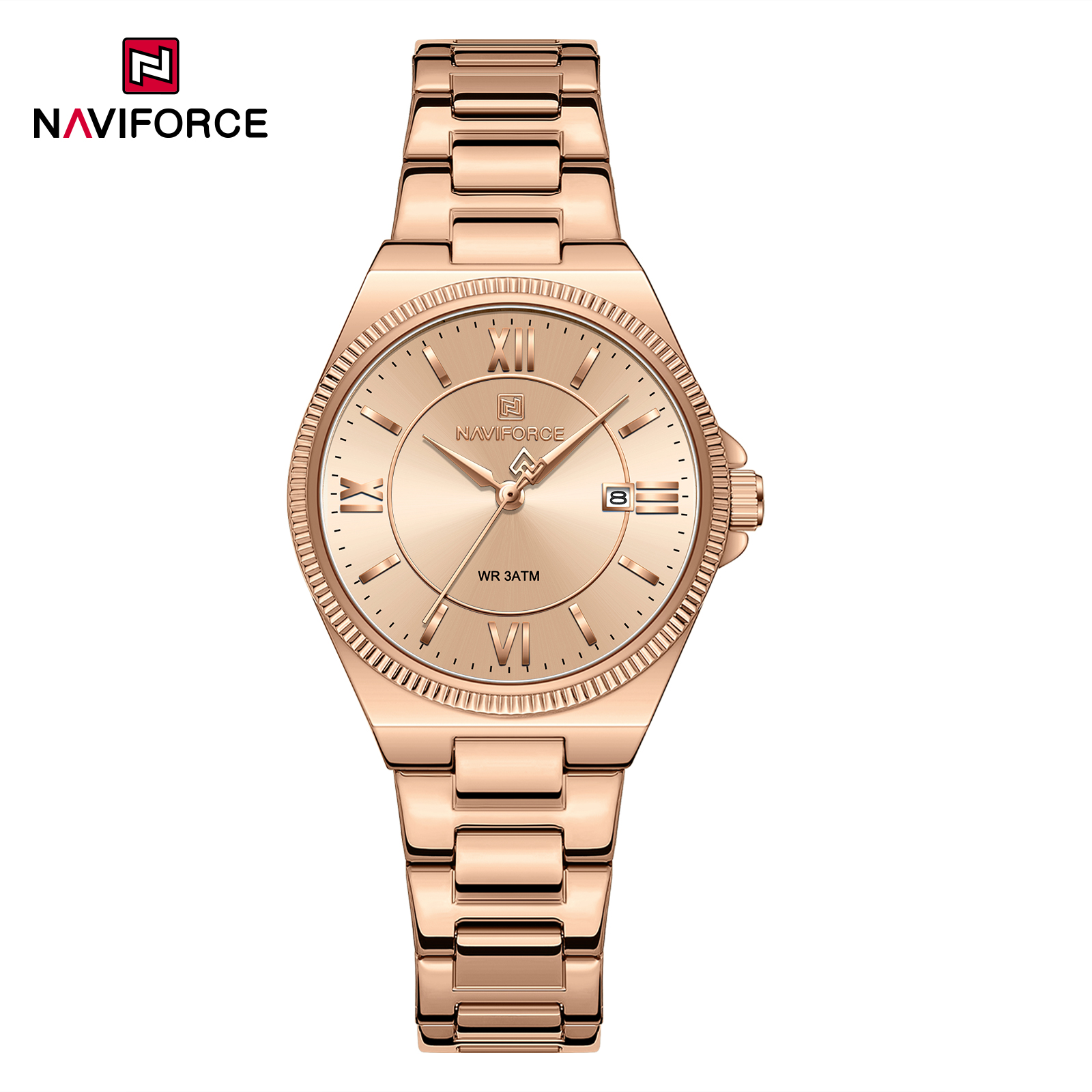 Naviforce-5073-watch-for-women-Rose-1.jpg Naviforce 5073 watch for women-Rose - Image 1