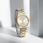 Naviforce 5073 watch for women-Silver Gold White - Image 5