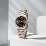 Naviforce 5073 watch for women-Silver Rose Black - Image 3
