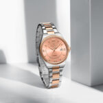 Naviforce 5073 watch for women-Silver Rose Pink - Image 3