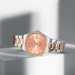 Naviforce 5073 watch for women-Silver Rose Pink - Image 4