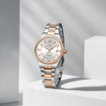 Naviforce 5073 watch for women-Silver Rose White - Image 4