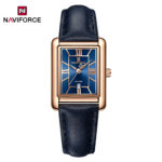 Naviforce 5074 Watch For Women-Black Rose Blue - Image 4