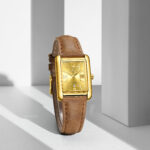 Naviforce 5074 Watch For Women-Brown Gold
