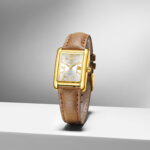 Naviforce 5074 Watch For Women-Brown Gold White - Image 2