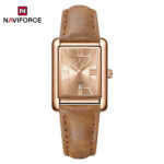 Naviforce 5074 Watch For Women-Brown Rose - Image 3