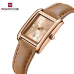 Naviforce 5074 Watch For Women-Brown Rose - Image 2