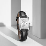 Naviforce 5074 Watch For Women-Silver Black White