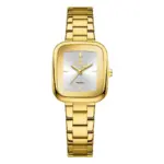 Naviforce 5075 Watch For Women-Golden and White