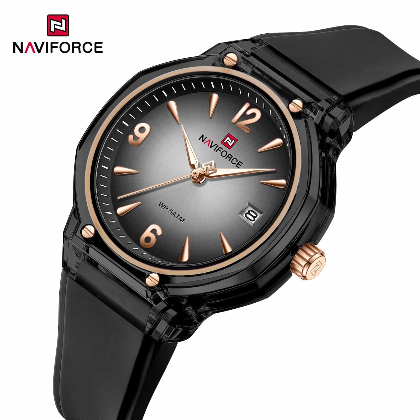 Naviforce-6110-Women-Black-1.jpg Naviforce 6110 Watch For Women - Black - Image 1