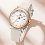 Naviforce 6111 watch for women-Gold