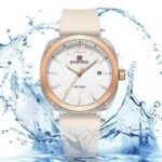 Naviforce 6111 watch for women-Gold - Image 2