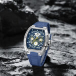 Naviforce 6118 Watch For Men-Silver Blue - Image 3