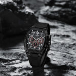 Naviforce 6118 Watch For Men-Silver Red - Image 2