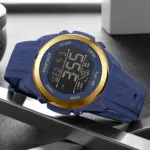 Naviforce 7111 watch for men-Gold Blue - Image 3