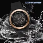 Naviforce 7111 watch for men-Rose Black - Image 2