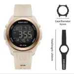 Naviforce 7111 watch for men-Rose Gold - Image 2