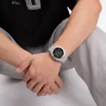 Naviforce 7111 watch for men-Silver Gray - Image 3