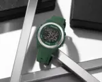 Naviforce 7111 watch for men-Silver Green - Image 3
