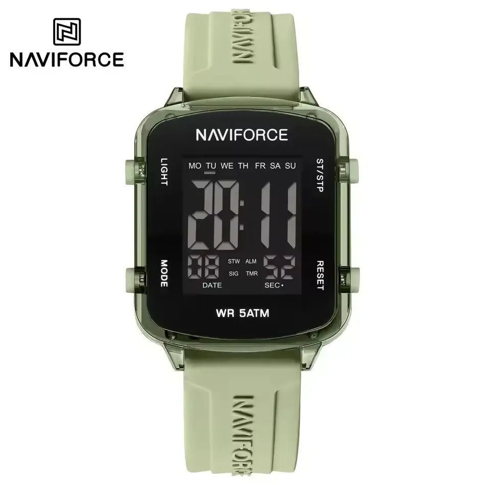 Naviforce-7120-For-Women-–-Green-Lite.webp Naviforce 7120 For Women– Green Lite - Image 1