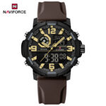 Naviforce 7130 Watch For Men - Brown Coffee - Image 5