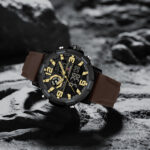 Naviforce 7130 Watch For Men - Brown Coffee - Image 3