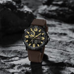 Naviforce 7130 Watch For Men - Brown Coffee - Image 2