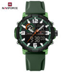Naviforce 7130 Watch For Men - Green - Image 4
