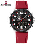 Naviforce 7130 Watch For Men-Red - Image 4