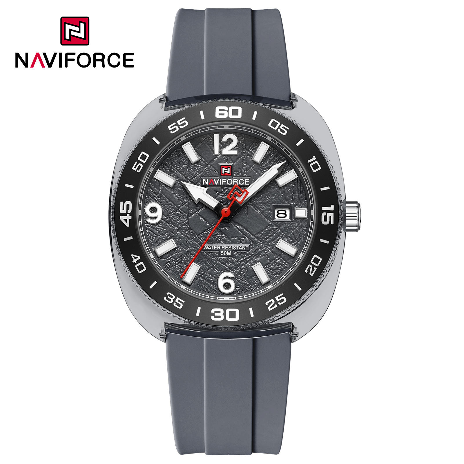 Naviforce-7132-Watch-For-Men-Black-Gray.jpg Naviforce 7132 Watch For Men-Black Gray - Image 1
