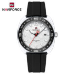 Naviforce 7132 Watch For Men-Black White
