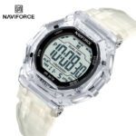 Naviforce 7136 Watch For Men - Silver - Image 3